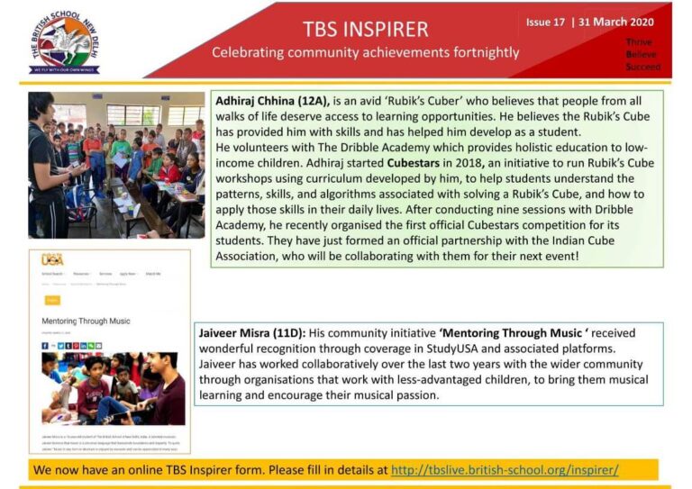 TBS Inspirer- Issue 17
