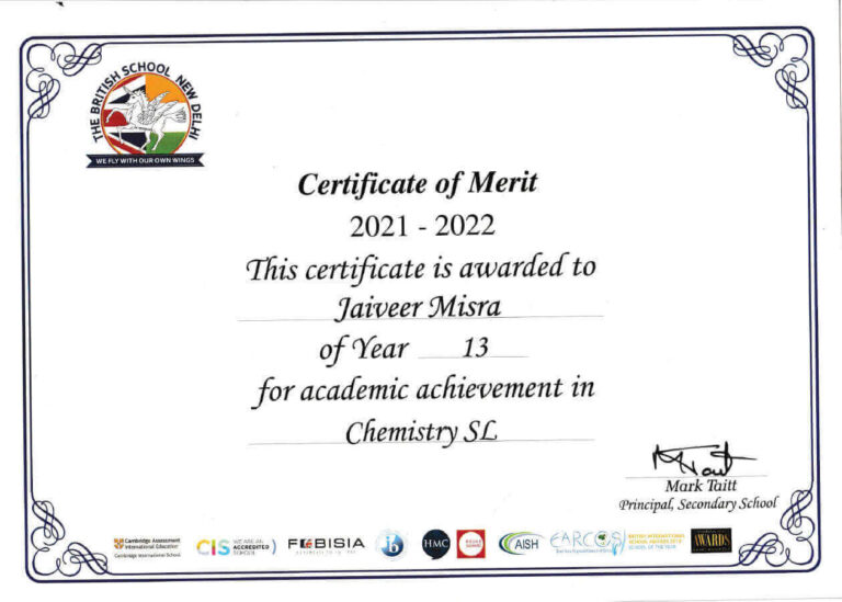 Academic-achievement-Chemistry-SL-2021-22