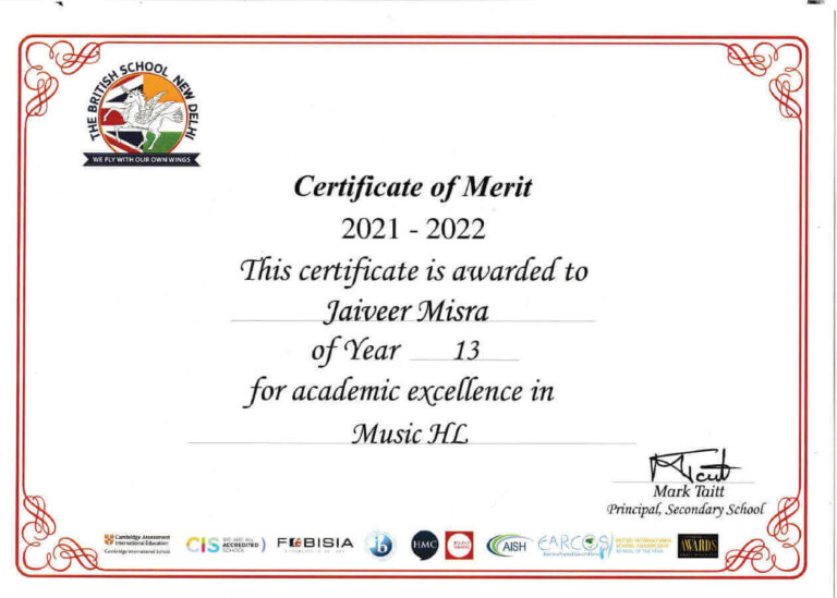 Academic-excellence-Music-HL-2021-22